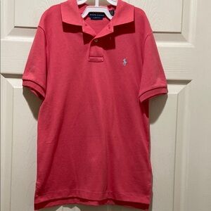 Polo by Ralph Lauren Pink Polo Shirt Classic Design